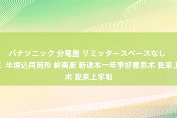 パナソニック 分電盤 リミッタースペースなし 露出・半埋込両用形 岭南版 新课本一年事好意思术 我来上学啦